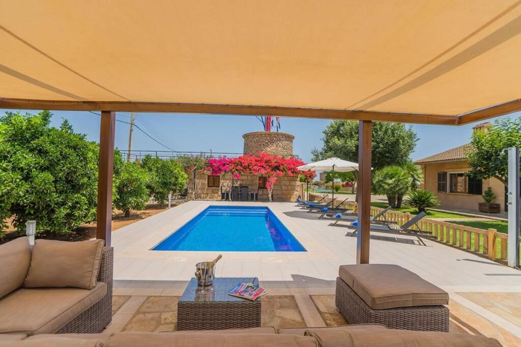 Finca Amer Sa Pobla Kültér fotó